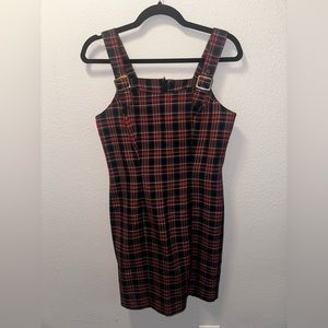 La Belle Vintage Tartan Dress